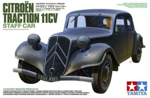 Body Design Tamiya 1/35 Citroen Traction 11CV Staff Car
