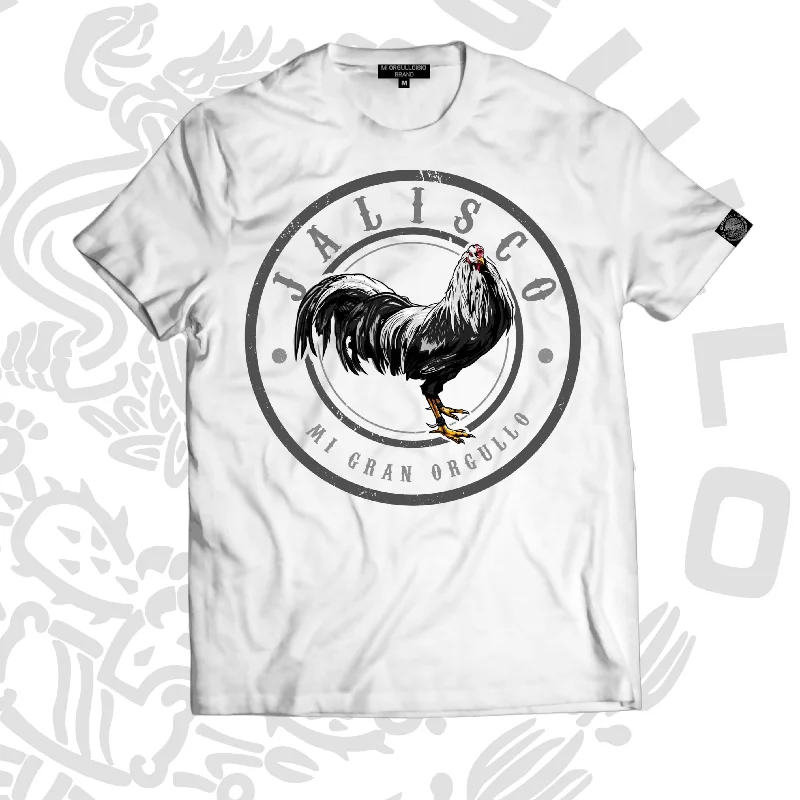 Fashionable Ease JALISCO GALLERO WHITE T-SHIRT
