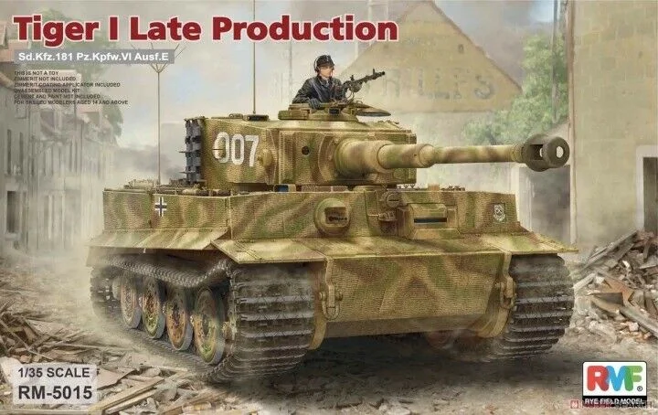Girl Style Ryefield model 1/35 Tiger 1 late production