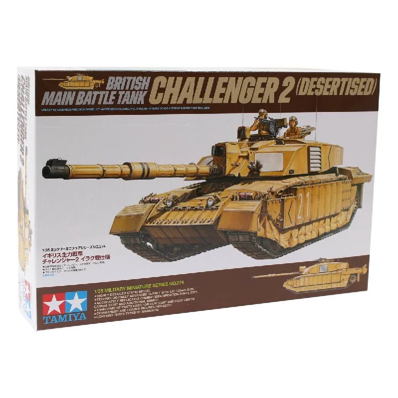 Casual Wear Tamiya 1/35 Challenger 2 (Desertised)