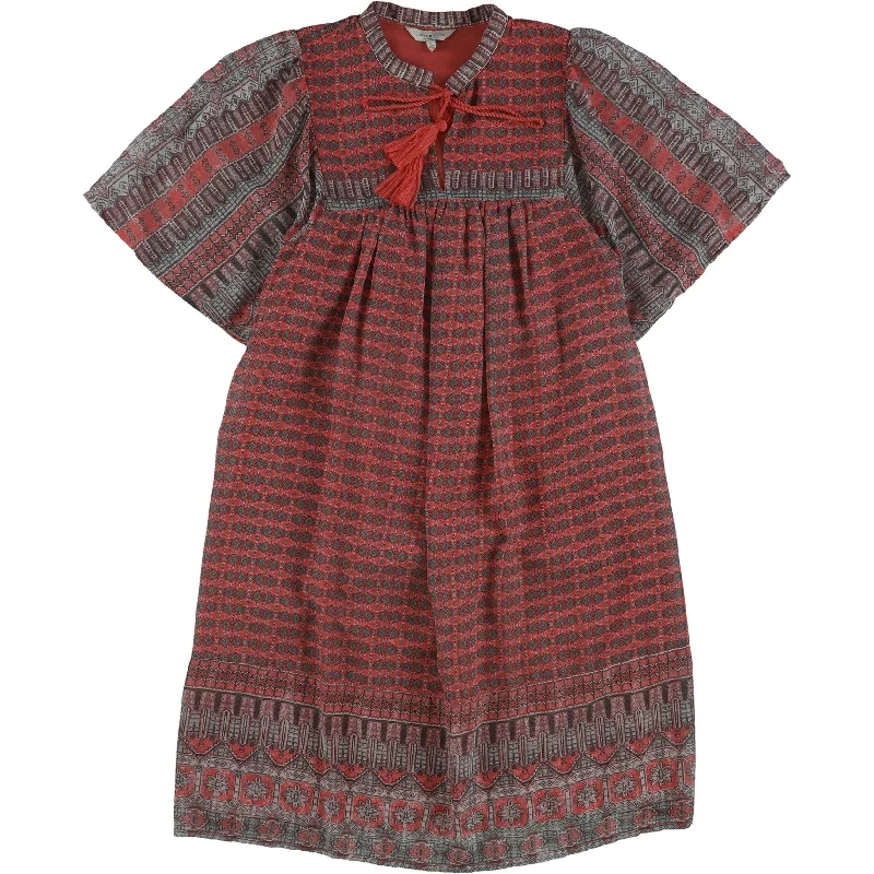 Fresh And Simple Lucky Brand Womens Jenna A-line Dress, Pink, Small