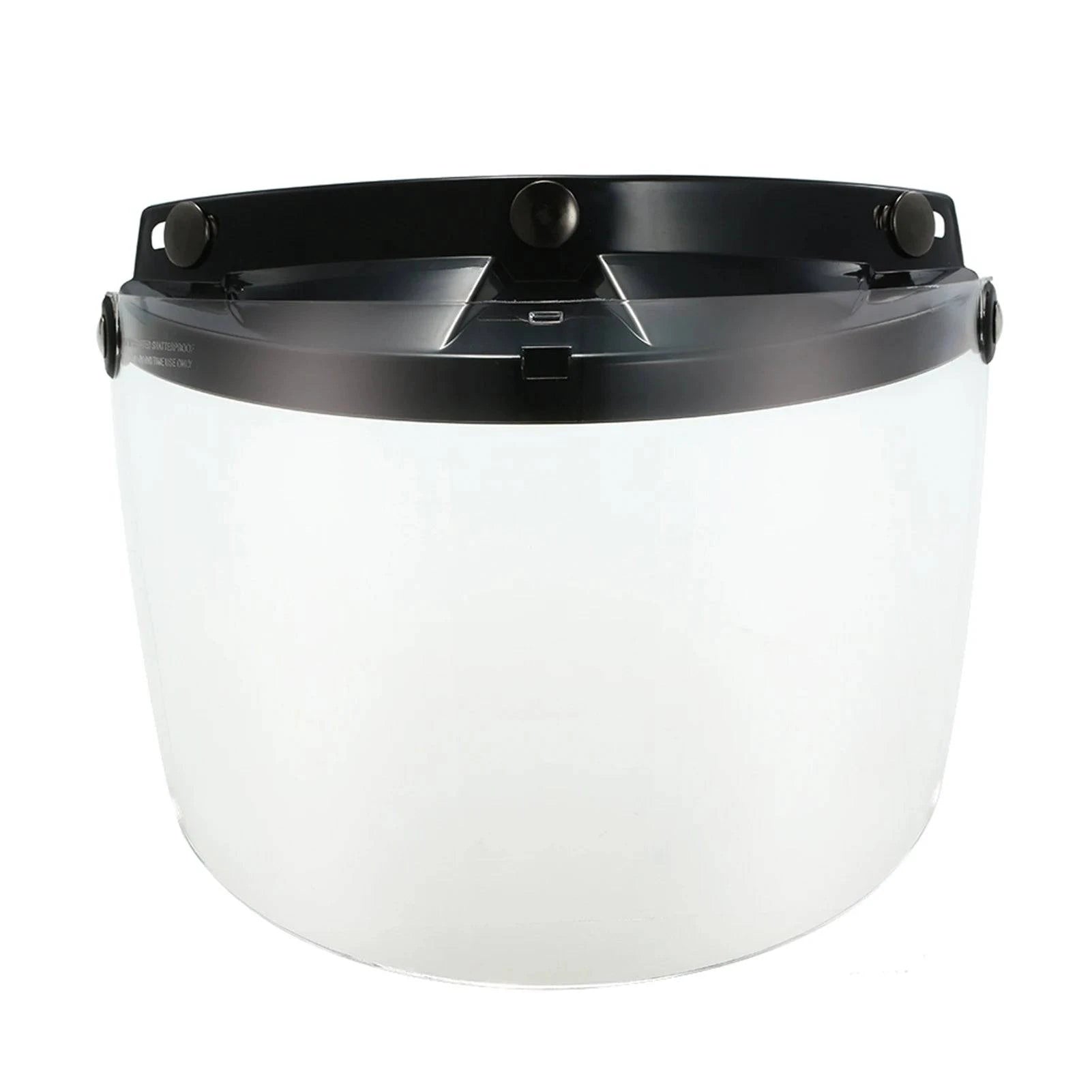 Energy Plan Universal 3 Snap Flip Up Visor Shield Lens for Retro Open Face Motorcycle Helmet Anti-UV Anti-fog and Anti-scratch Energy Plan Universal 3 Snap Flip Up Visor Shield Lens for Retro Open Face Motorcycle Helmet Anti-UV Anti-fog and Anti-scratch