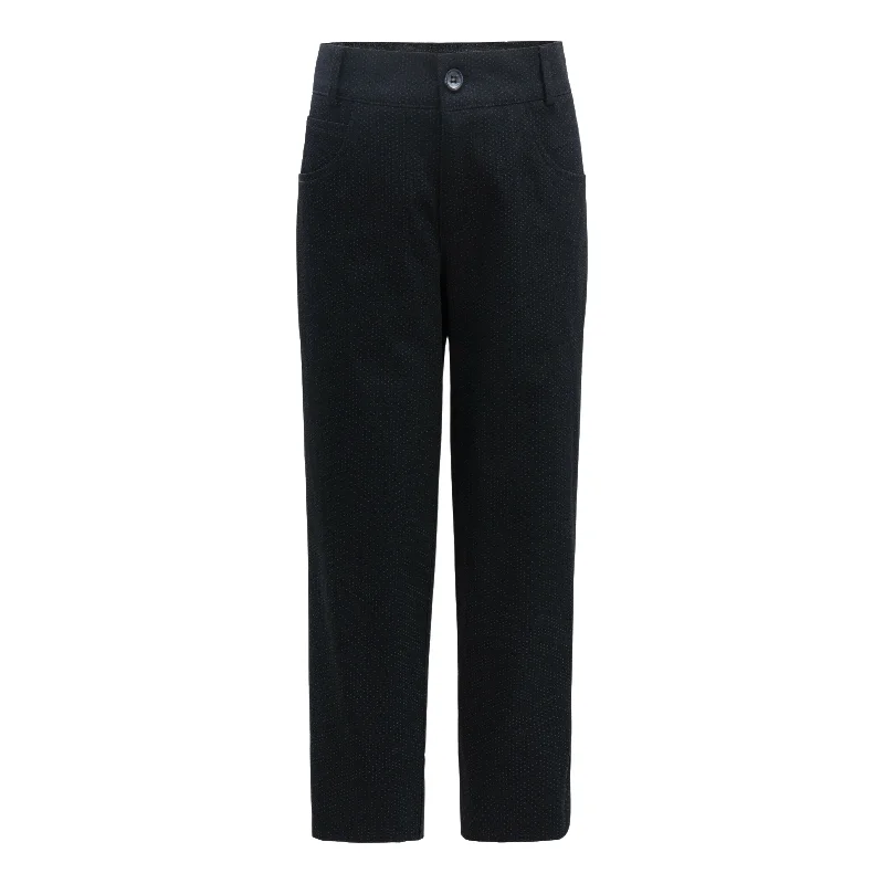 Personal Design Blue Casual Pants