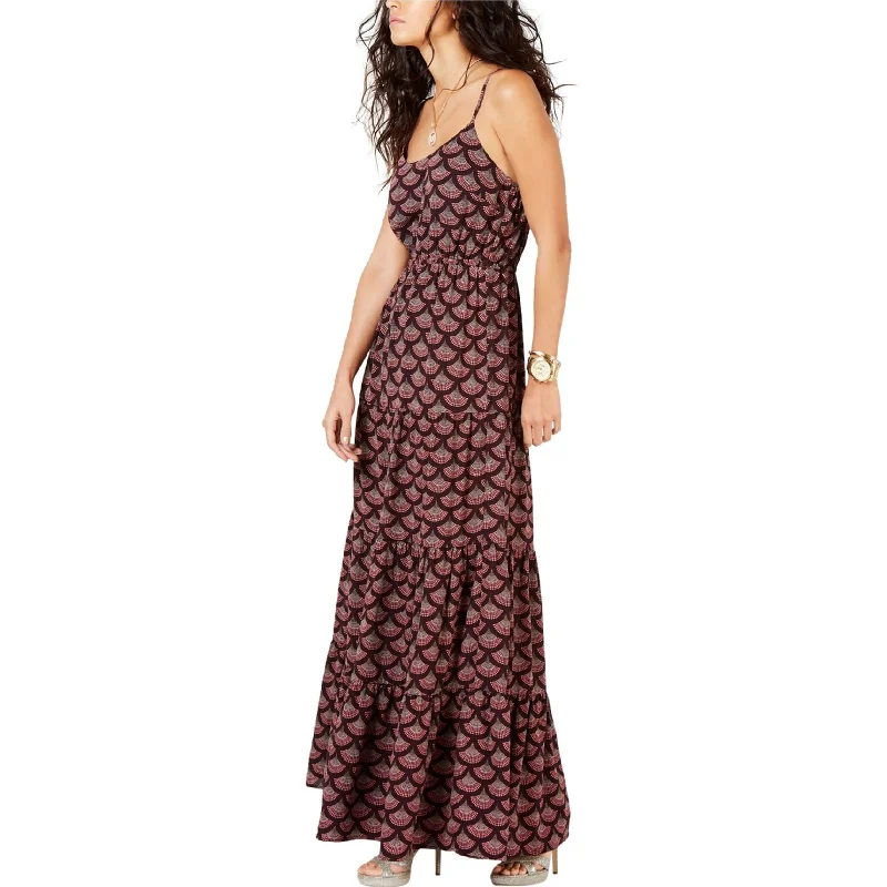 Trendy Wear Michael Kors Womens Chandelier Maxi Dress, Purple, Small