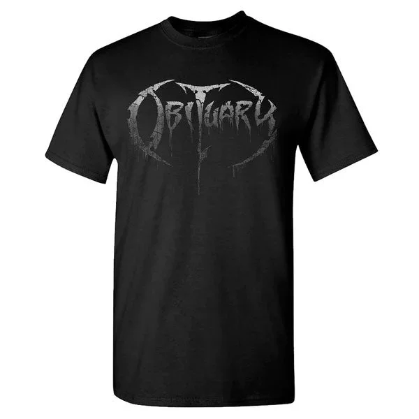 High-end Customization Obituary "Distressed Logo" T-Shirt
