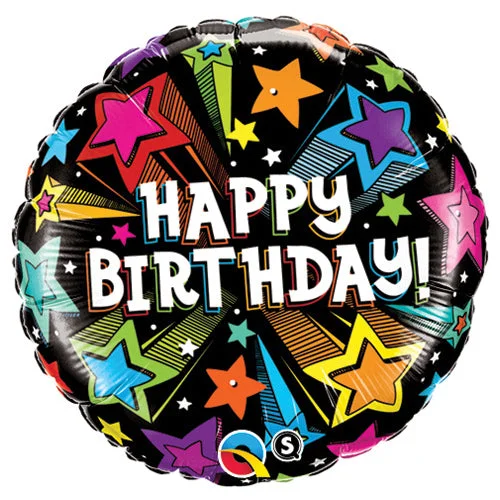 Must-have For Fashion 18 inch BIRTHDAY COLORFUL SHOOTING STARS