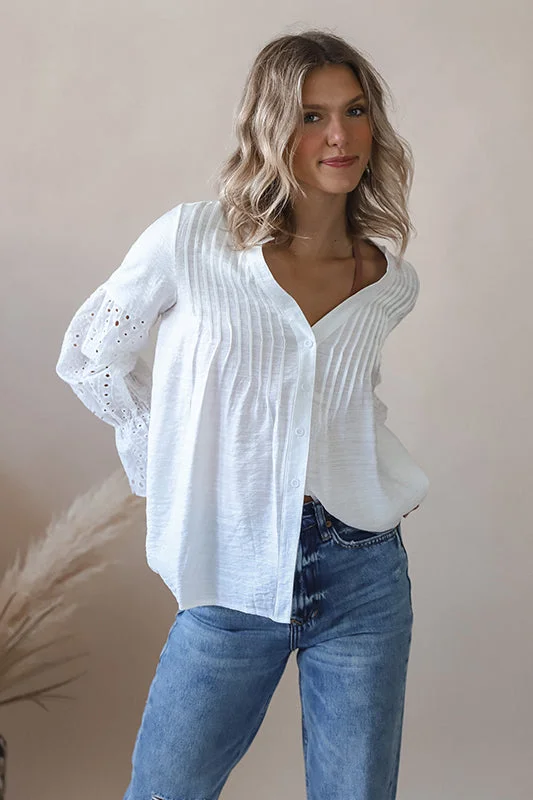 Eyelet Blouse