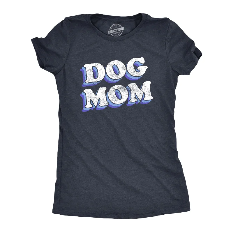 Fun and cute Dog Mom Retro Women's T Shirt