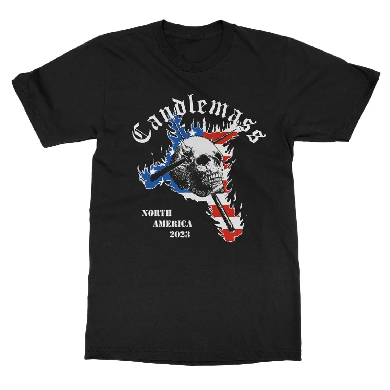 Simple research Candlemass "2023 USA Tour" T-Shirt