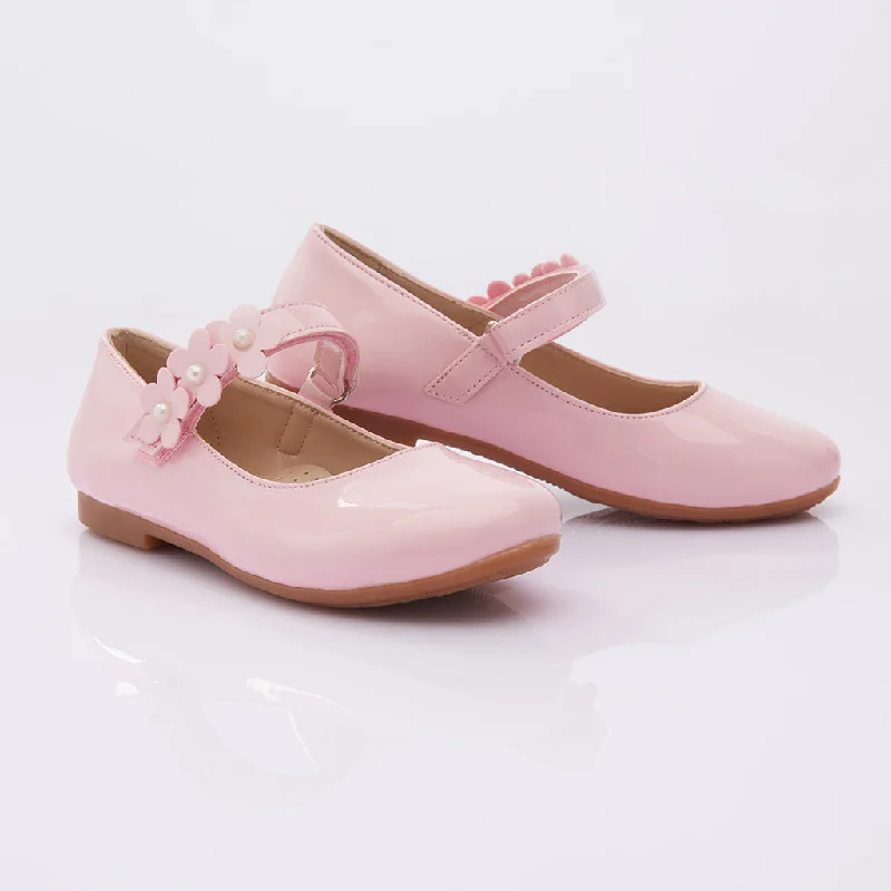 Unique Design Pink Bubblegum Flower Flats