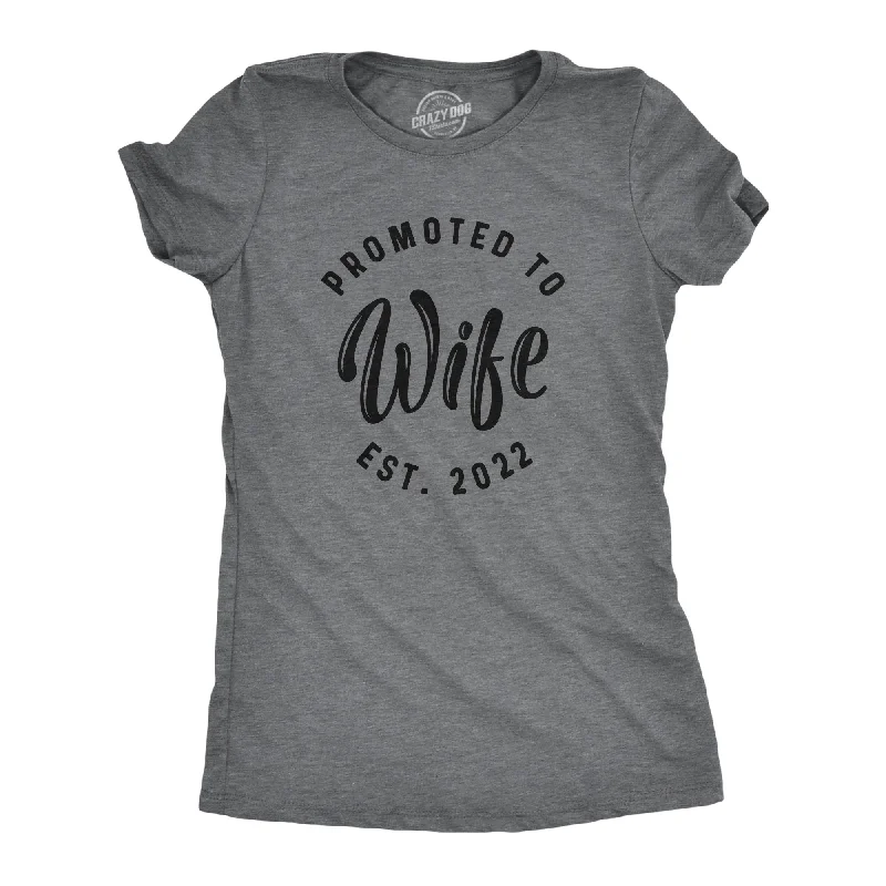 British Fashion Promoted To Wife 2022 Women's T Shirt