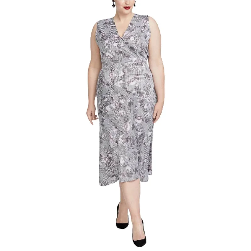 Minimal Style Rachel Roy Womens Floral Cocktail Dress
