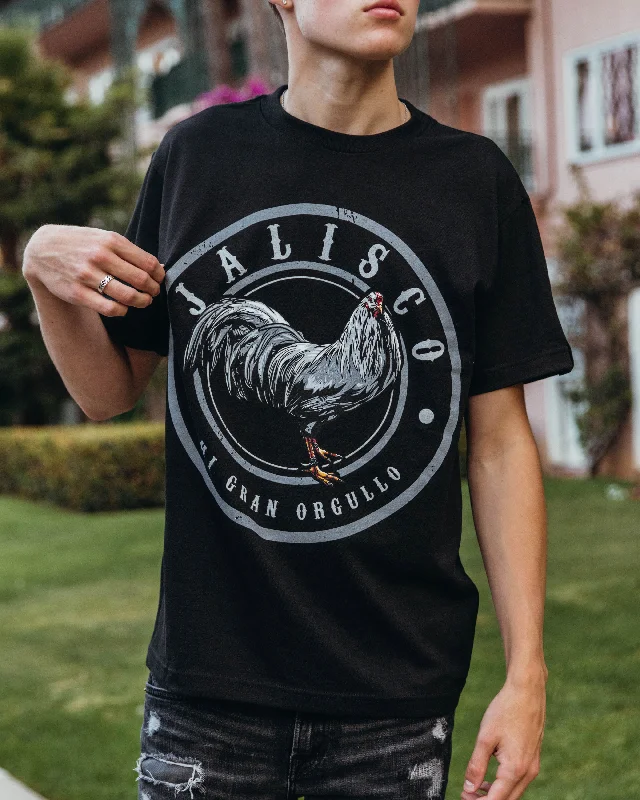 Trendy Comfort JALISCO GALLERO BLACK T-SHIRT