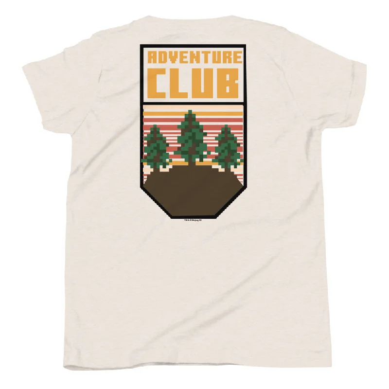 Luxury Customization Minecraft Camping Adventure Club Kids T-Shirt
