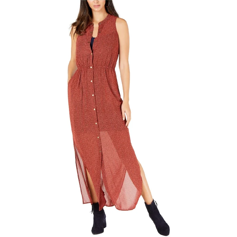 Exquisite Fabrics Michael Kors Womens Floral Shirt Dress
