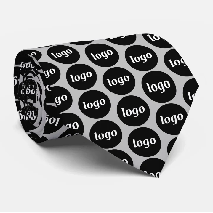 British casual Custom Logo Necktie Personalized Tie Creative Gift For Men