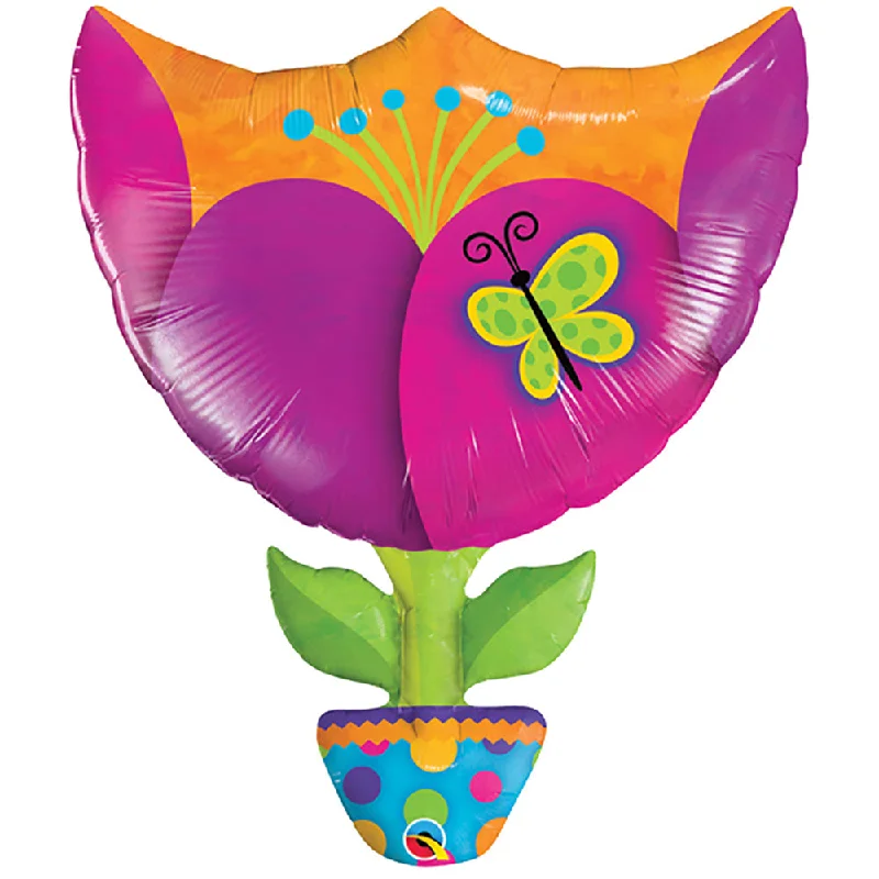 Dynamic Fashion 35 inch POTTED FLOWER
