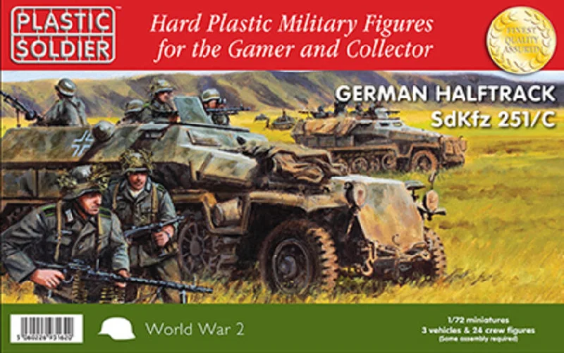 New Season Series Plastic soldier 1/72 Sdkfz 251/C halftrack