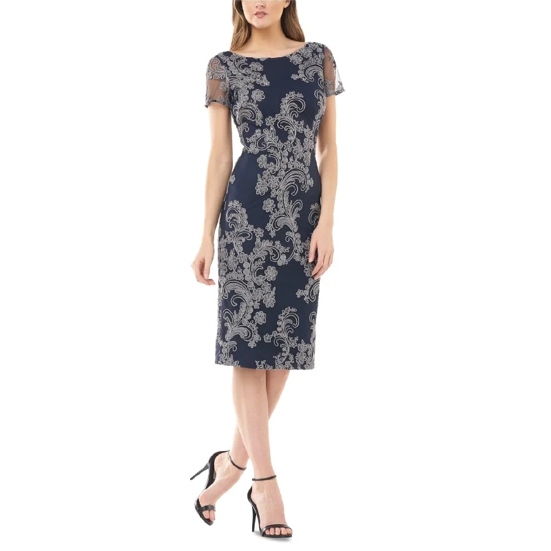Tropical Style JS Collection Womens Floral Midi Dress, Blue, 2