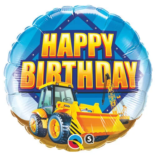 Celebrity Picks 18 inch BIRTHDAY CONSTRUCTION ZONE