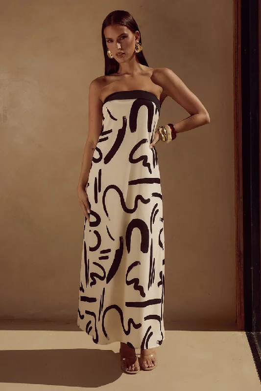 Casual Comfort ALBA MAXI DRESS - YORK SAND