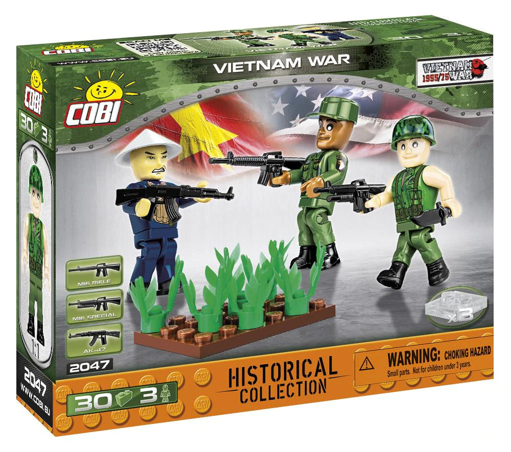 Design And Tailoring Cobi Vietnam War Solider Figures