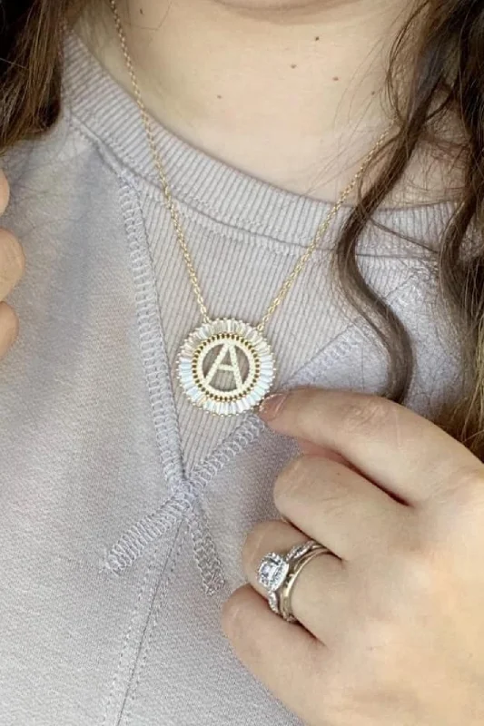 Body Design Glam Initial Necklace