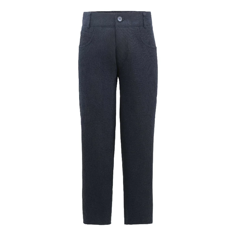 Chic Lounge Blue Casual Pants