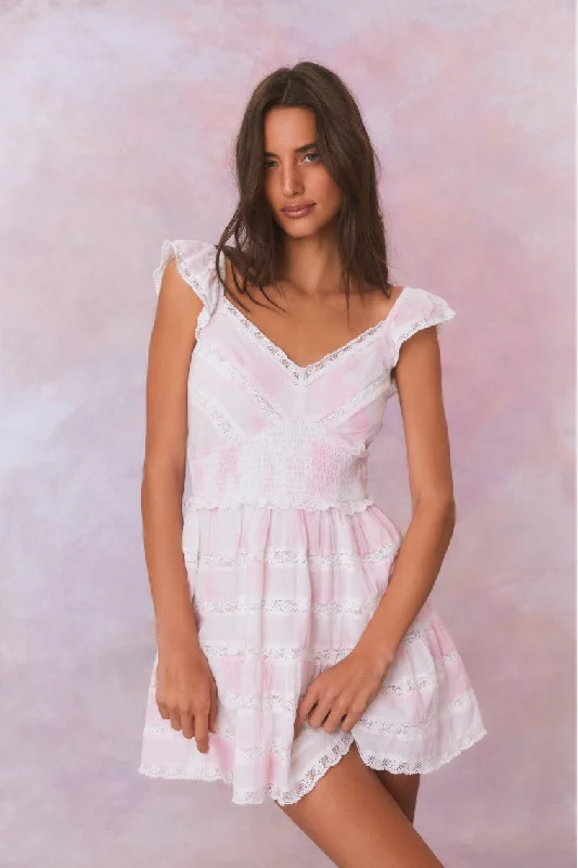 Party Wear Finny Hand Dyed Mini Dress