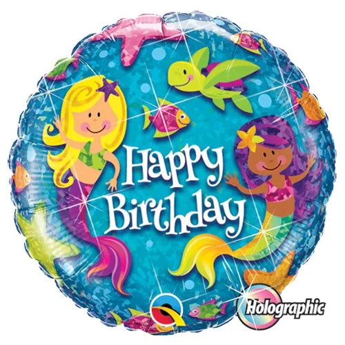 Effortless Wear 18 inch BIRTHDAY MERMAIDS