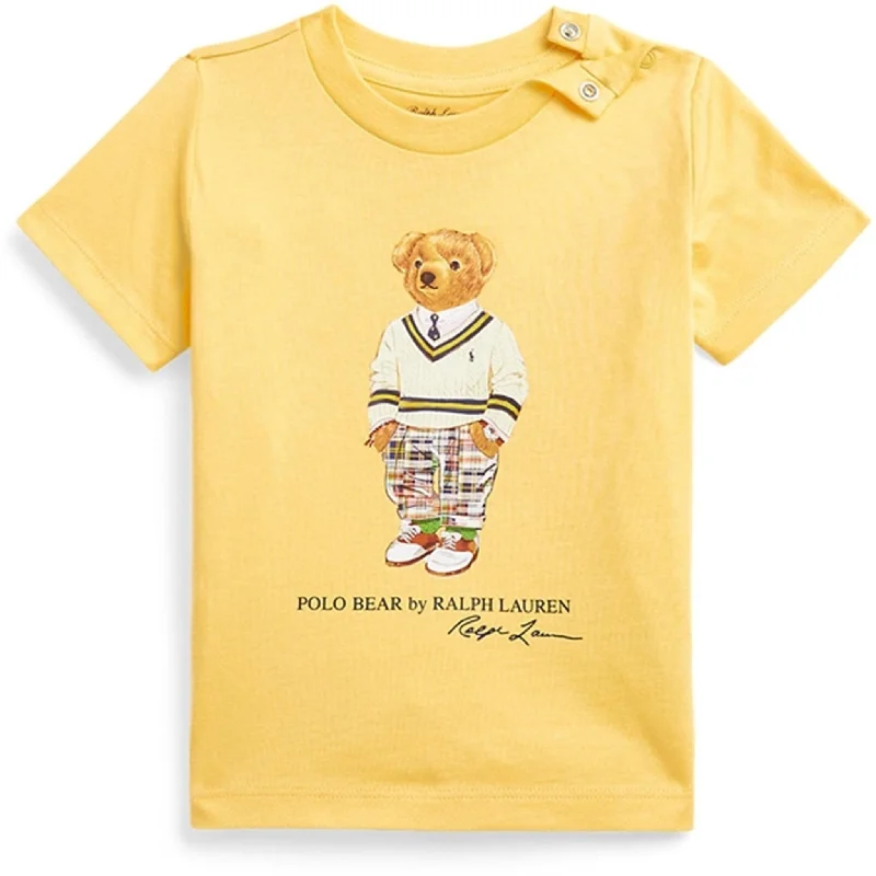 End Of The Year Ralph Lauren Baby T-Shirt Yellow