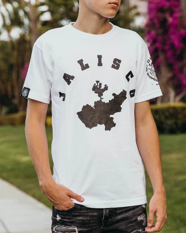 Tropical Style ESTADO DE JALISCO WHITE T-SHIRT