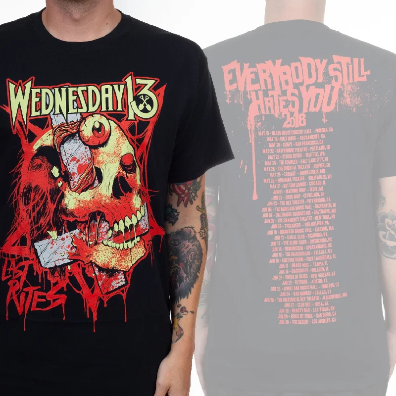 Elegant Series Wednesday 13 "Last Rights Tour tee" T-Shirt
