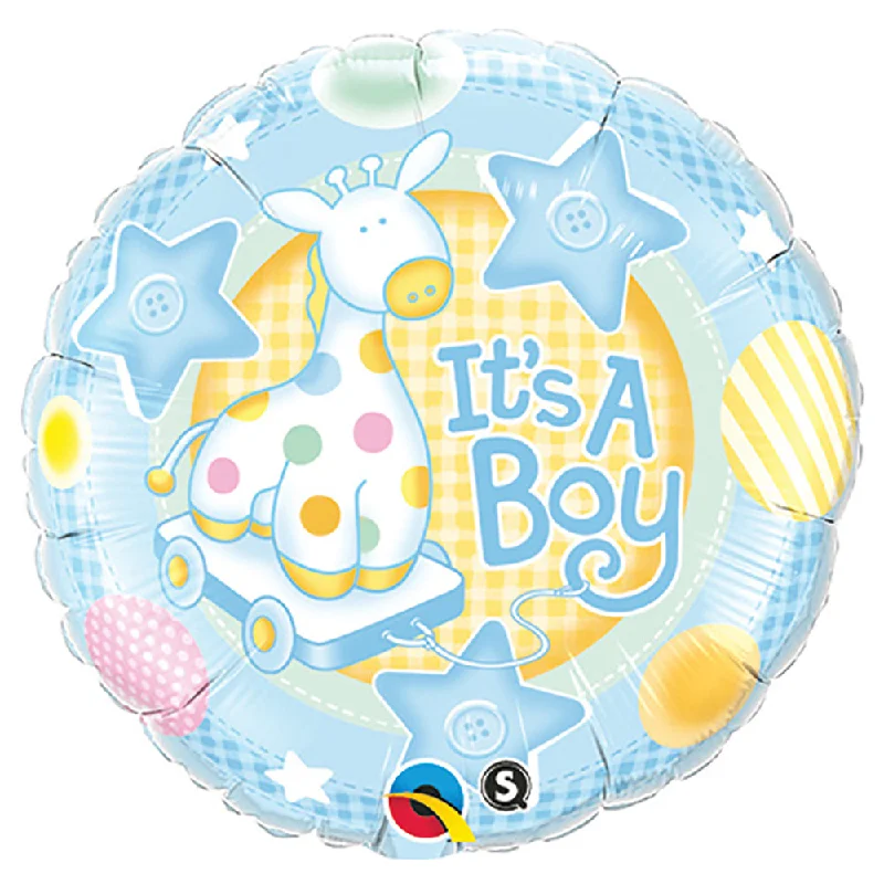 Fashion Touch 18 inch IT'S A BOY SOFT GIRAFFE