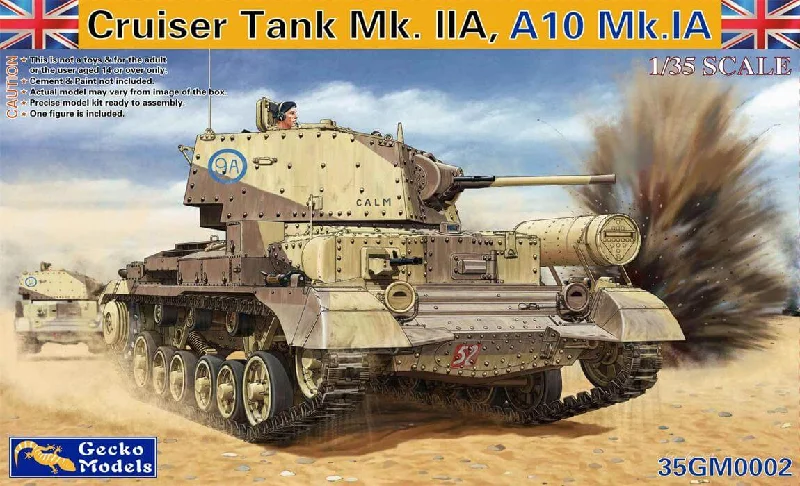 Elegant Design Gecko 1/35 Cruiser Tank A10 Mk1A Model