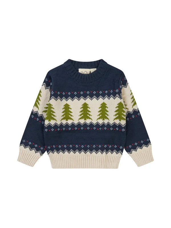 Sports Fashion Kevin Christmas Tree Sweater