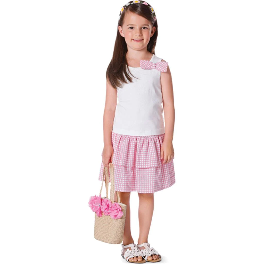 Stunning Fashion Burda Children's Tops 9439