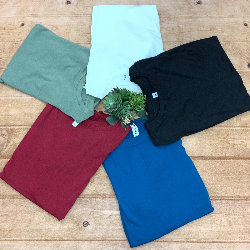 Short Sleeve Basic Tee