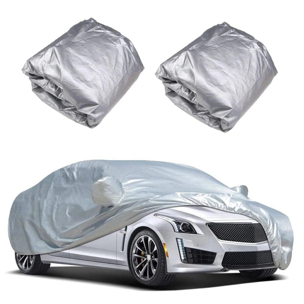 Integrated Design Vislone Universal Full Car Cover Outdoor Indoor UV Protection Sunscreen Heat Protection Dustproof  Scratch-Resistant Sedan Suit