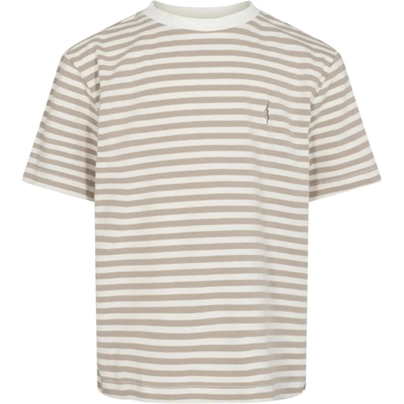 Romantic And Sweet Sofie Schnoor Dark Sand T-shirt