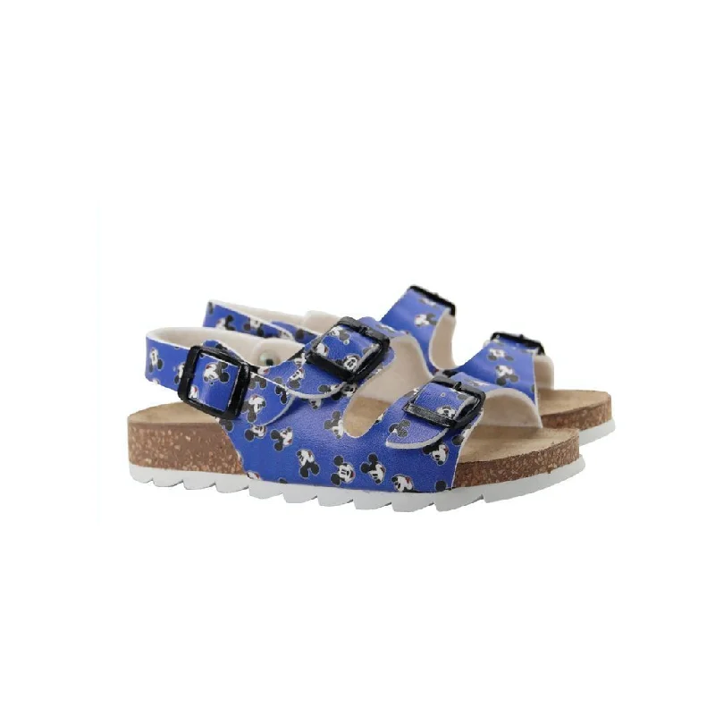 Spring Fashion Blue Mickey Print Sandals