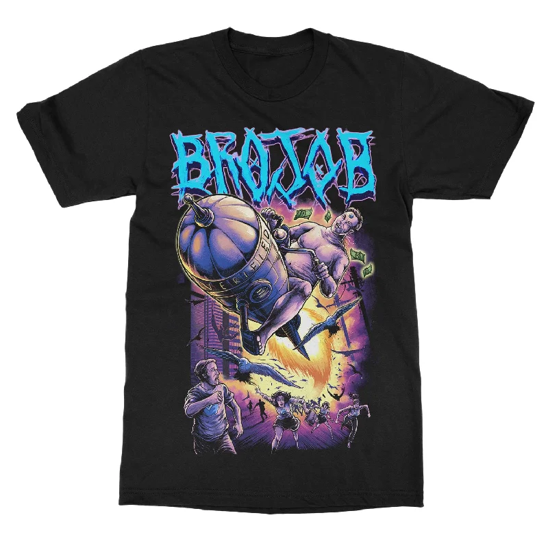 Exclusive Customization Brojob "Attack of the Blue Birds" T-Shirt