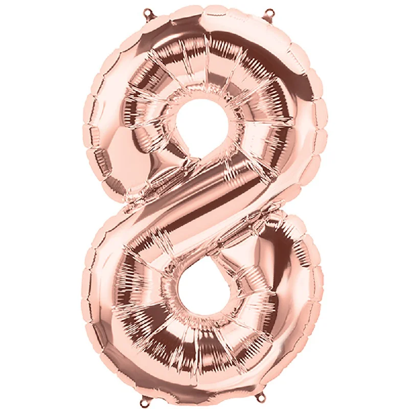 Low-key Luxury 34 inch NUMBER 8 - NORTHSTAR - ROSE GOLD