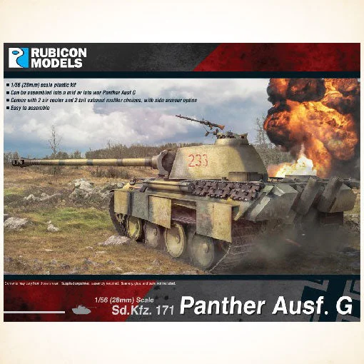 Mid-length Style Rubicon Models: 1/56 Panther Ausf. G