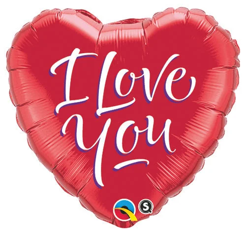 High-end Wear 18 inch I LOVE YOU SCRIPT MODERN
