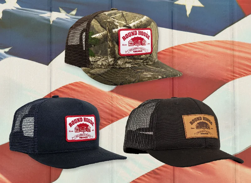 Exquisite Craftsmanship #640 Made in USA Pro Patch Logo Mesh-Back Trucker Cap