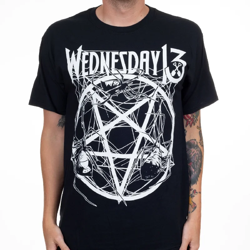 Comfortable Wear Wednesday 13 "Spider Pentagram" T-Shirt