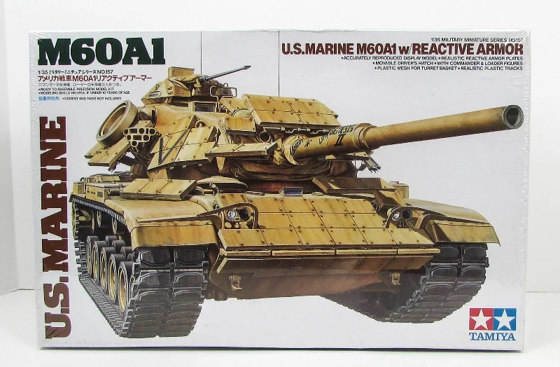Retro Dress Tamiya 1/35 U.S Marine M60A1 with Reactive Armour