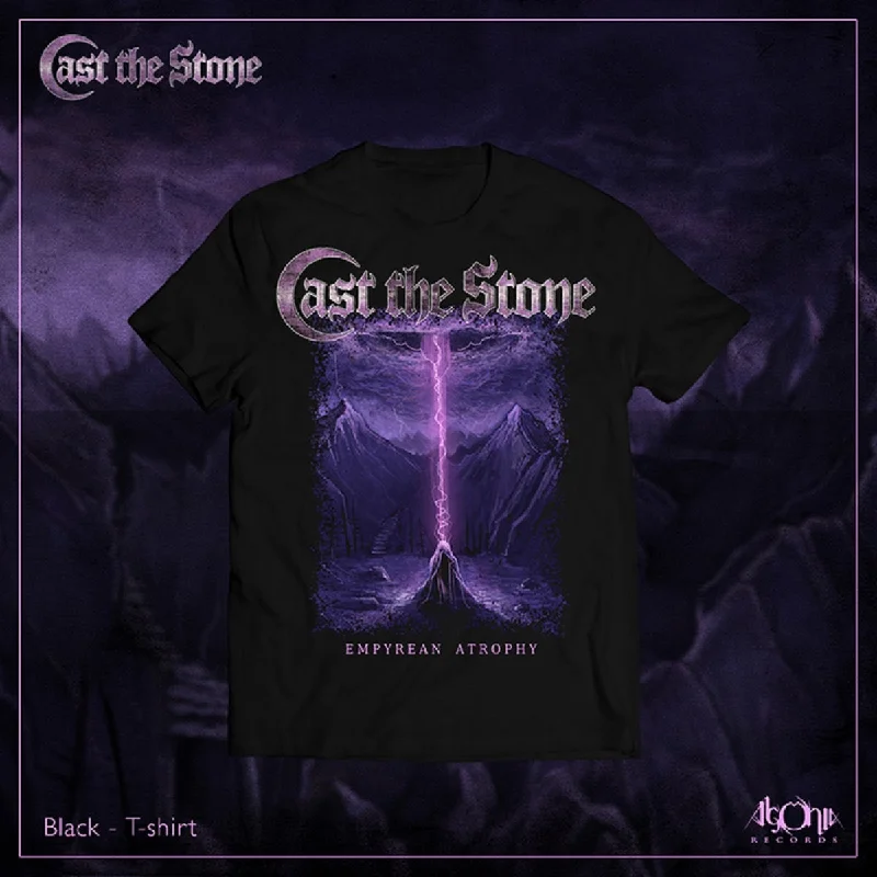 Black And White Style Cast The Stone "Empyrean Atrophy" Limited Edition T-Shirt