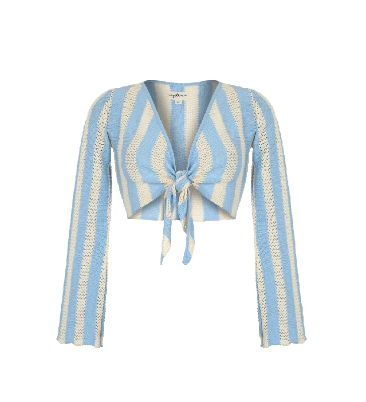 Warm Wear Paloma Light Blue Top